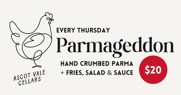 Parmageddon! Every Thursday!