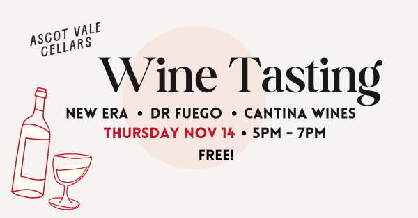 Free Wine Tasting!