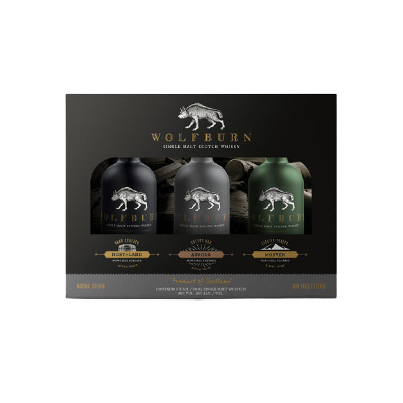 Wolfburn Single Malt Miniature 3-Pack